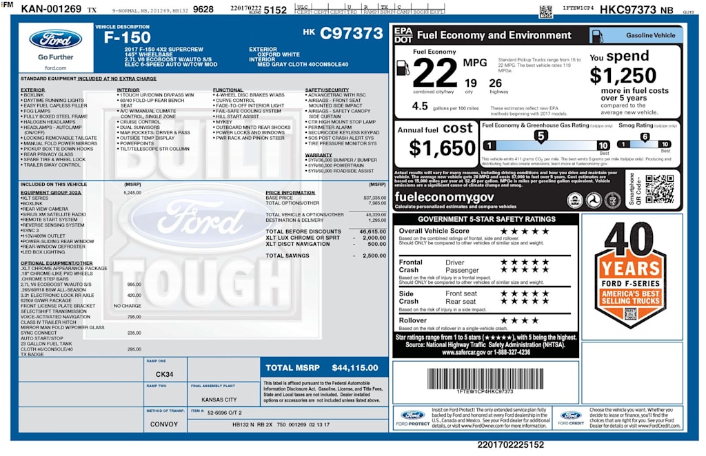 Thumbnail: 2017 Ford F-150 - 35