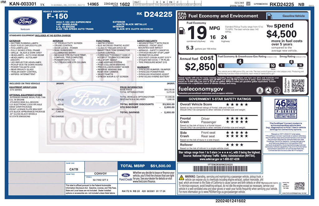 Thumbnail: 2024 Ford F-150 - 36