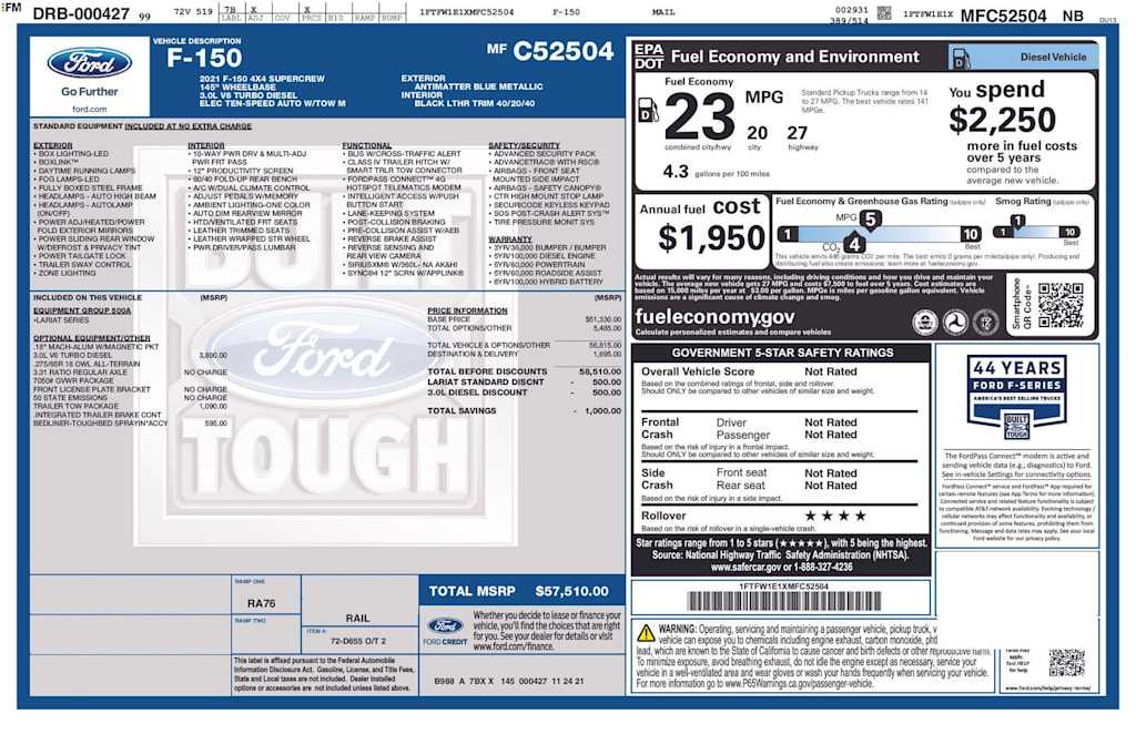 Thumbnail: 2021 Ford F-150 - 35