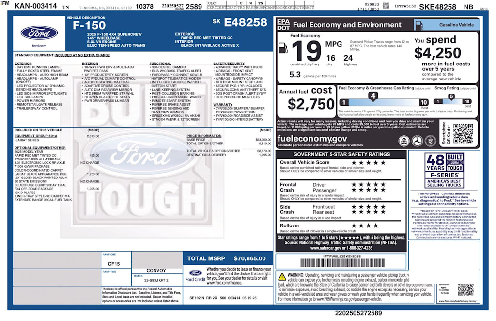 Thumbnail: 2025 Ford F-150 - 36