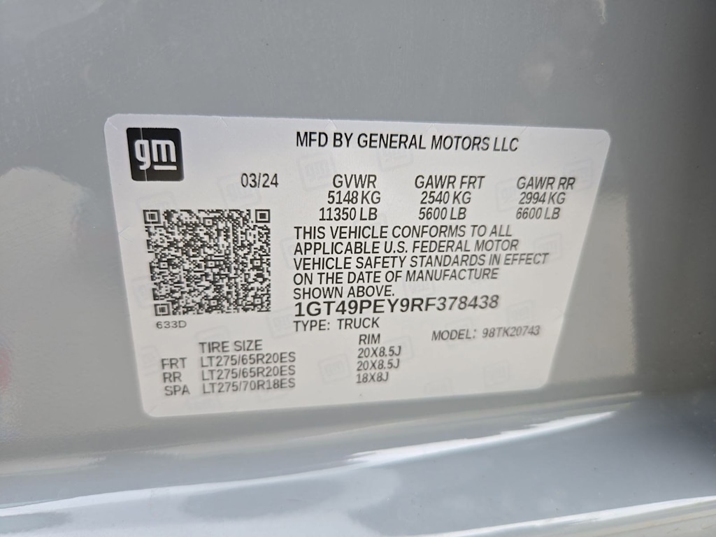 Thumbnail: 2024 GMC Sierra 2500 - 18