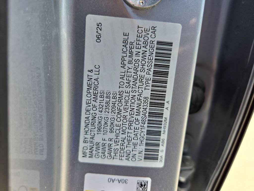 Thumbnail: 2025 Honda Accord - 18