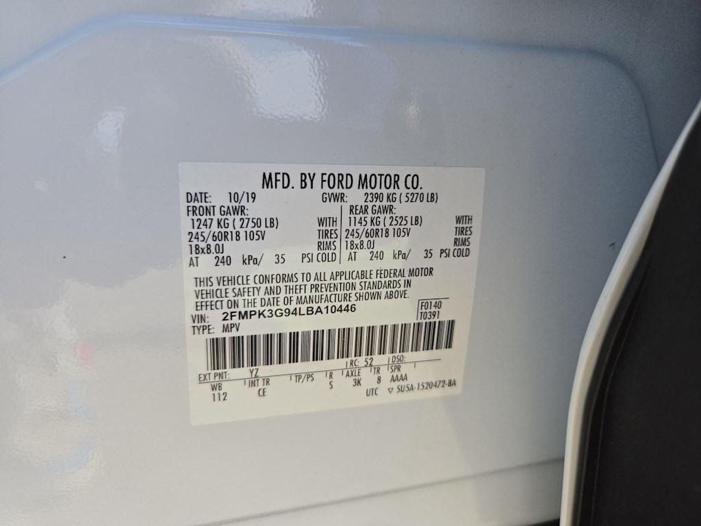 Thumbnail: 2020 Ford Edge - 18