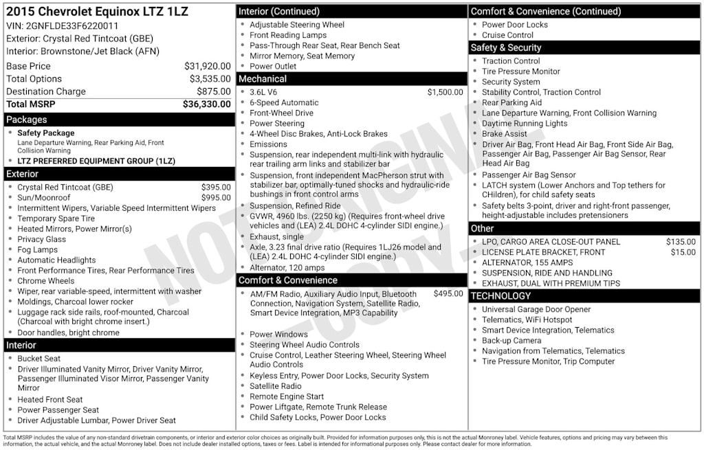 Thumbnail: 2015 Chevrolet Equinox - 39