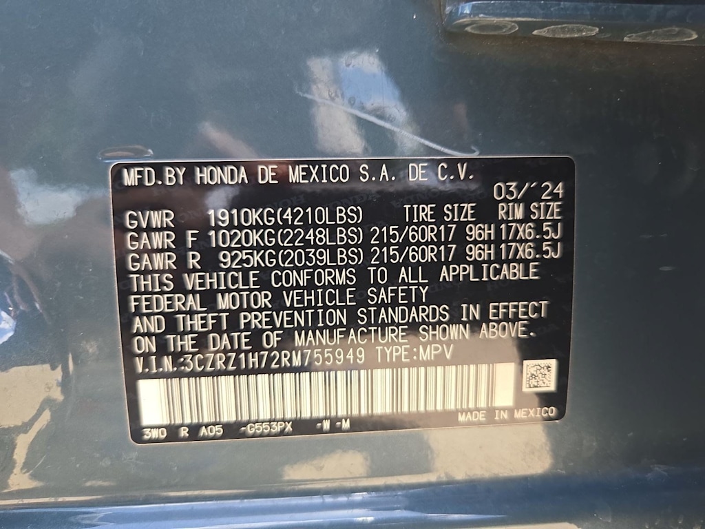 Thumbnail: 2024 Honda HR-V - 19