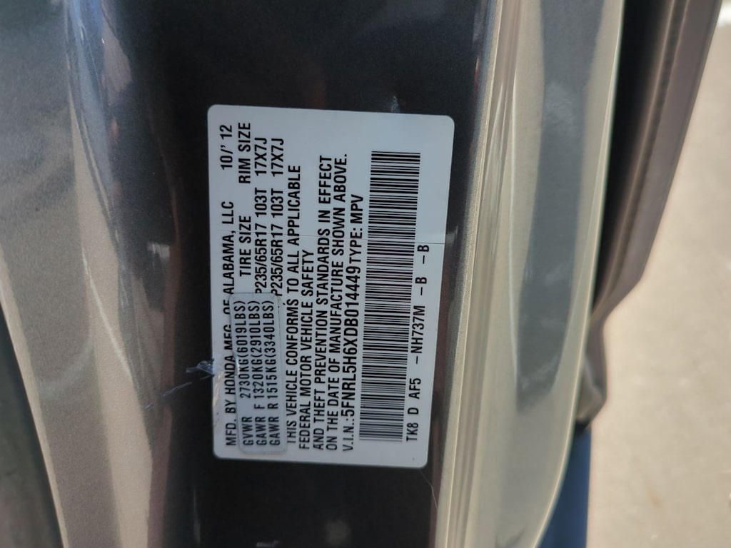 Thumbnail: 2013 Honda Odyssey - 19
