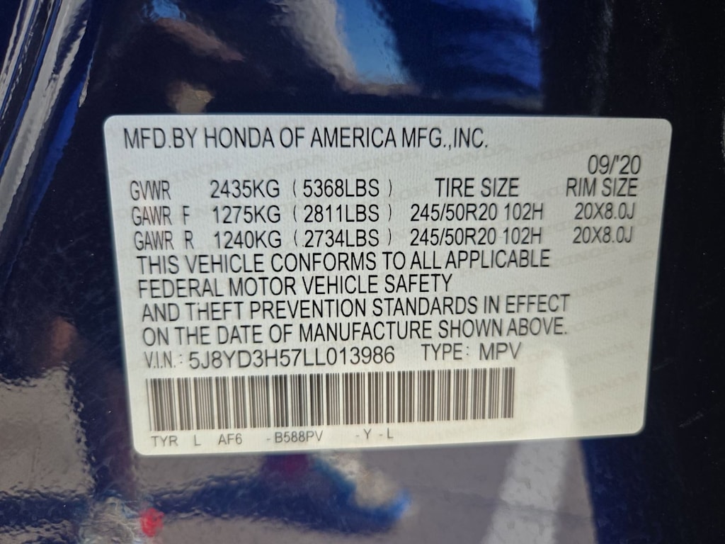 Thumbnail: 2020 Acura MDX - 21