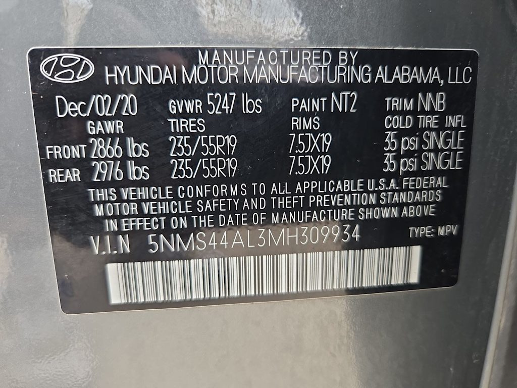 Thumbnail: 2021 Hyundai Santa Fe - 36