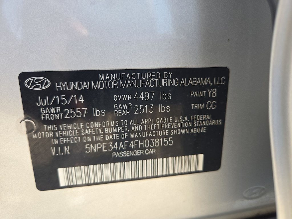 Thumbnail: 2015 Hyundai Sonata - 17