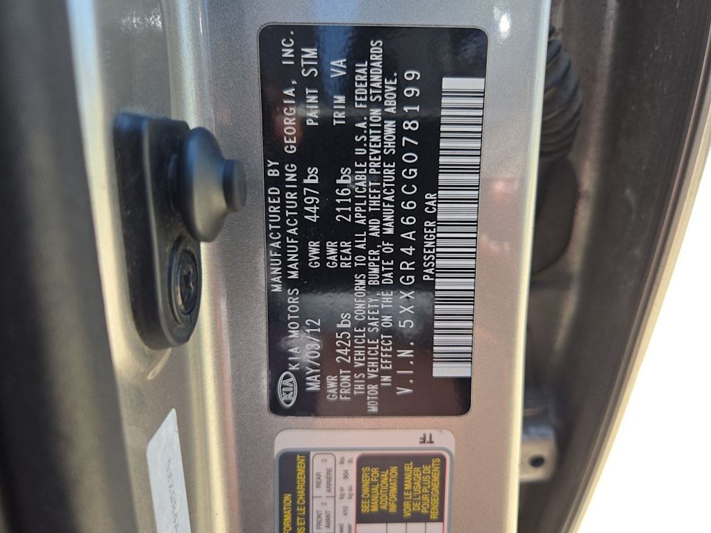 Thumbnail: 2012 Kia Optima - 17