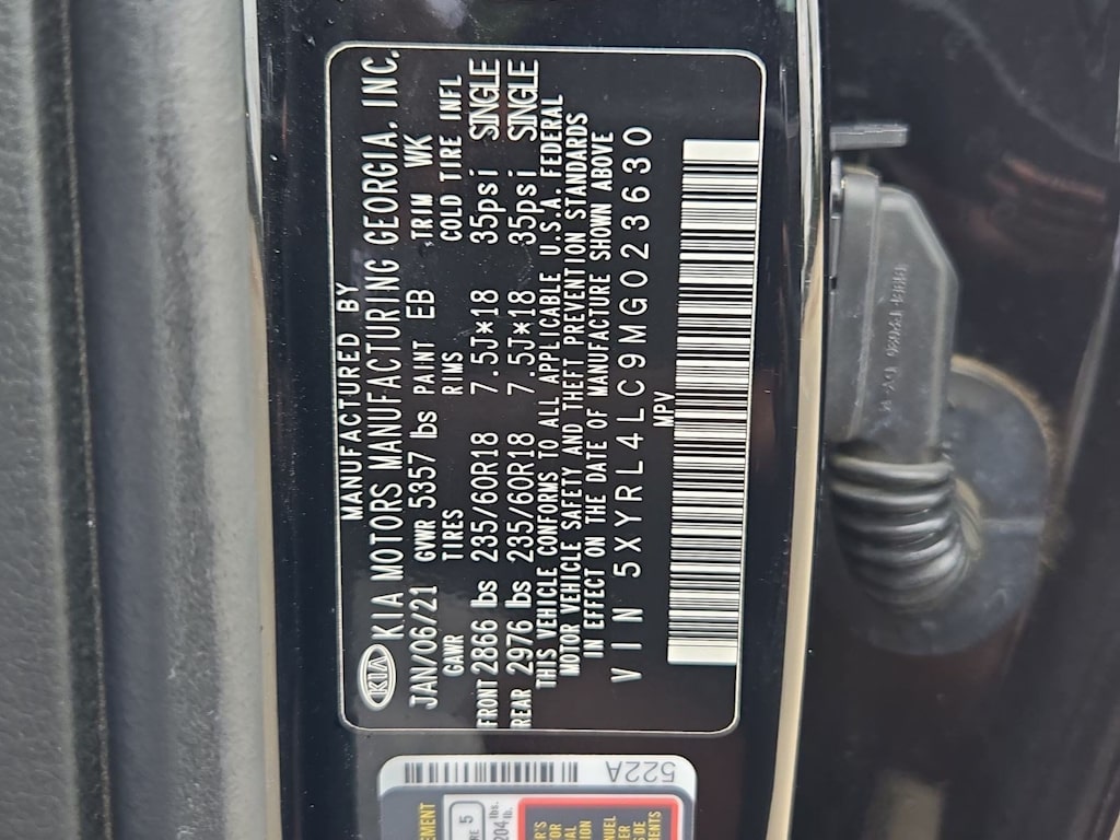 Thumbnail: 2021 Kia Sorento - 19