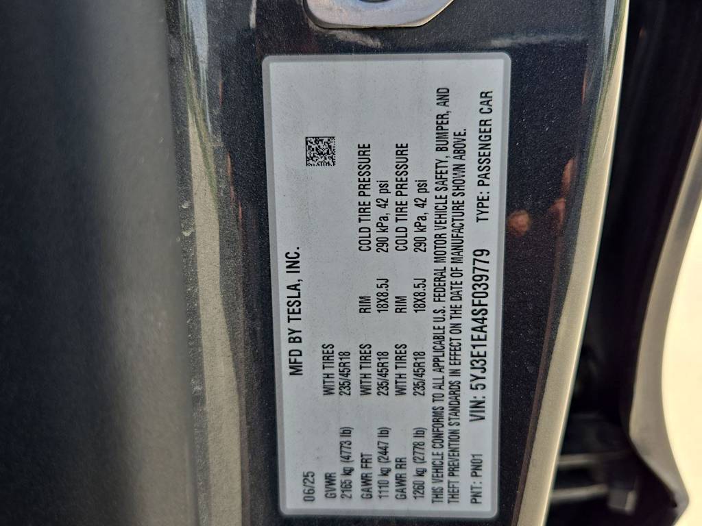 Thumbnail: 2025 Tesla Model 3 - 15