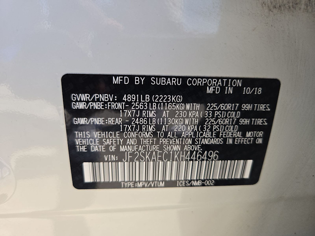 Thumbnail: 2019 Subaru Forester - 17