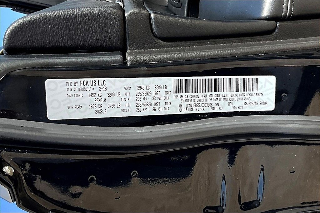 Thumbnail: 2018 Jeep Grand Cherokee - 18