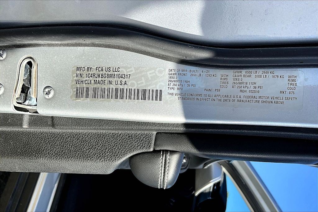 Thumbnail: 2021 Jeep Grand Cherokee L - 16