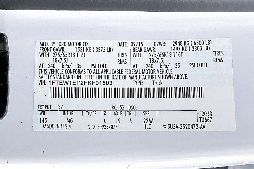 Thumbnail: 2015 Ford F-150 - 16