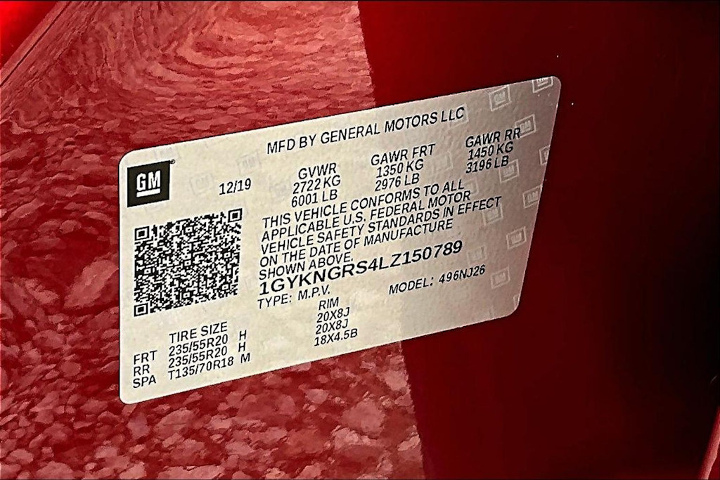 Thumbnail: 2020 Cadillac XT5 - 17