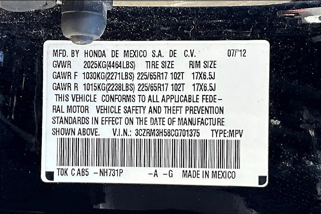 Thumbnail: 2012 Honda CR-V - 17