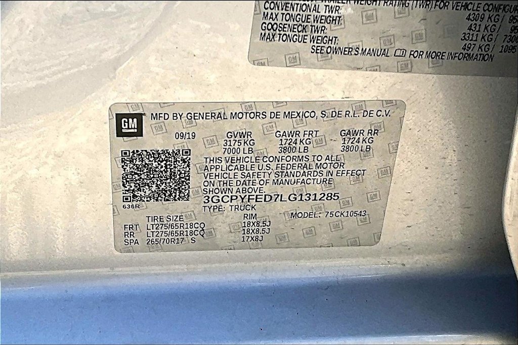 Thumbnail: 2020 Chevrolet Silverado 1500 - 17