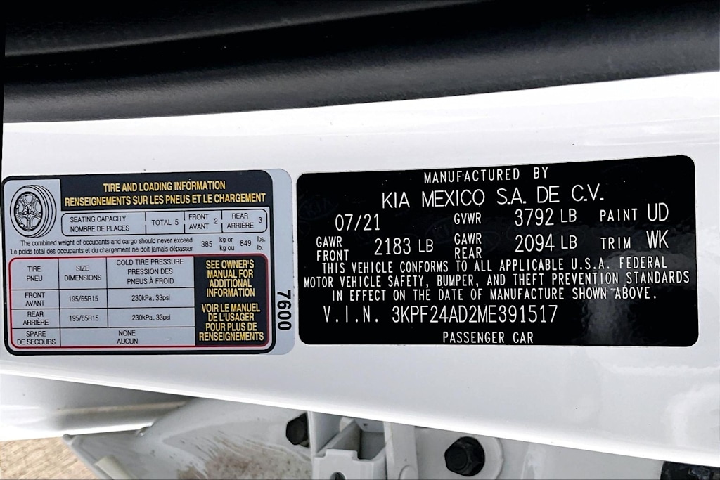 Thumbnail: 2021 Kia Forte - 17