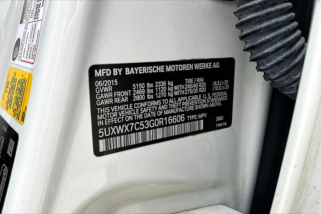 2016 BMW X3 xDrive35i 18