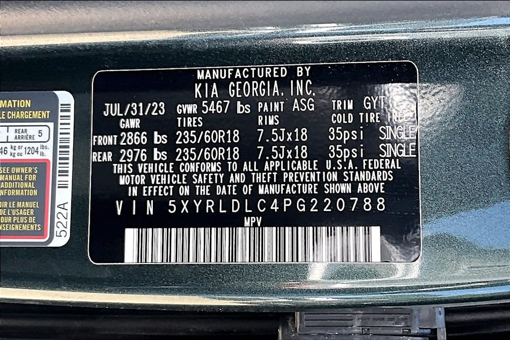 Thumbnail: 2023 Kia Sorento - 14