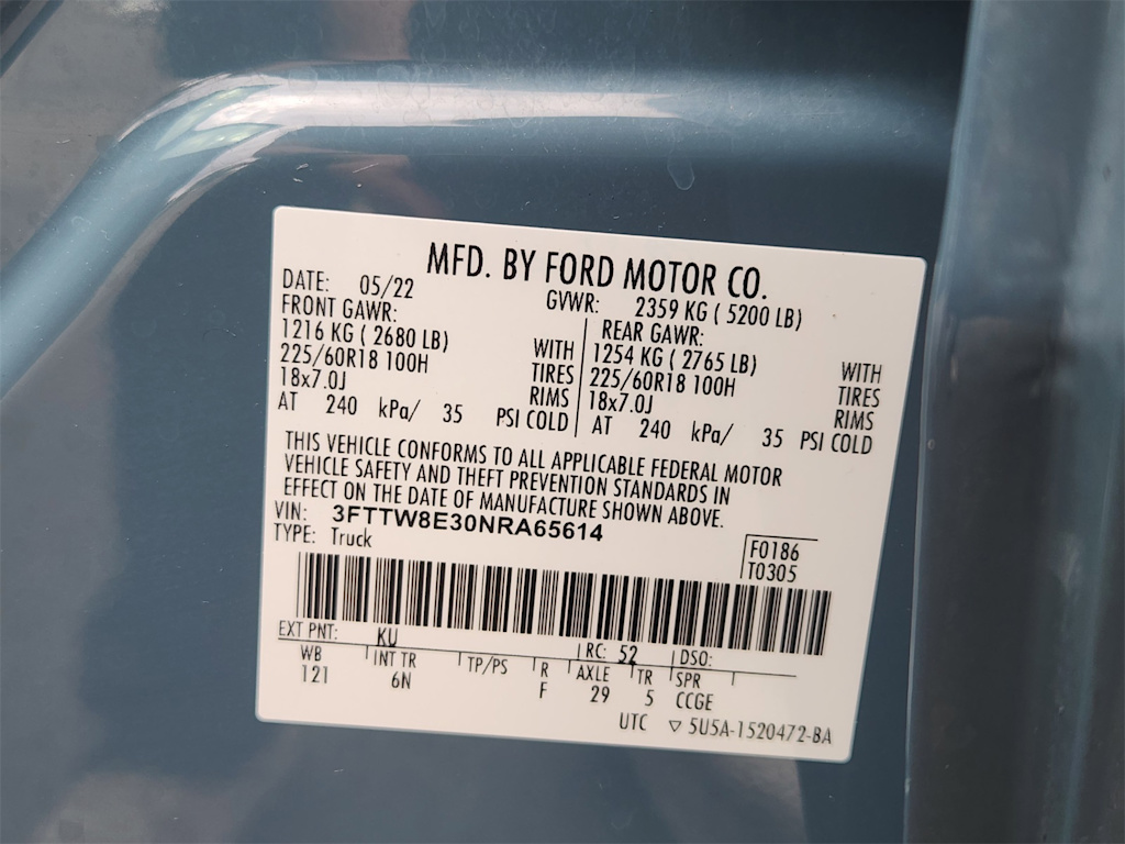 Thumbnail: 2022 Ford Maverick - 18