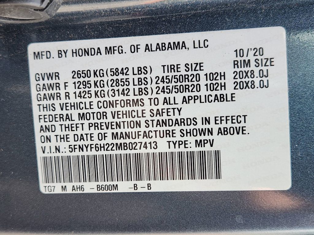 Thumbnail: 2021 Honda Pilot - 18