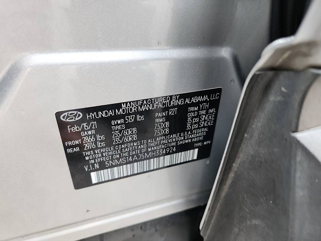 Thumbnail: 2021 Hyundai Santa Fe - 16