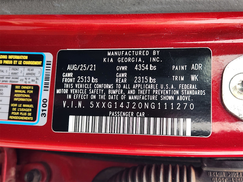 Thumbnail: 2022 Kia K5 - 18