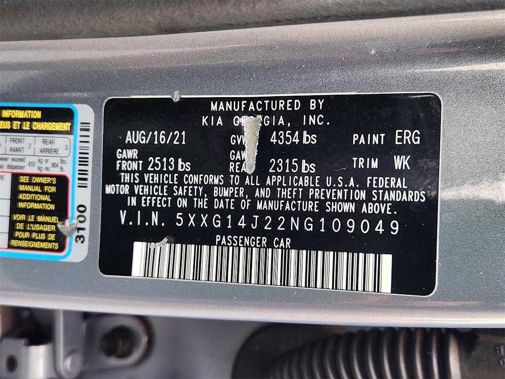 Thumbnail: 2022 Kia K5 - 34