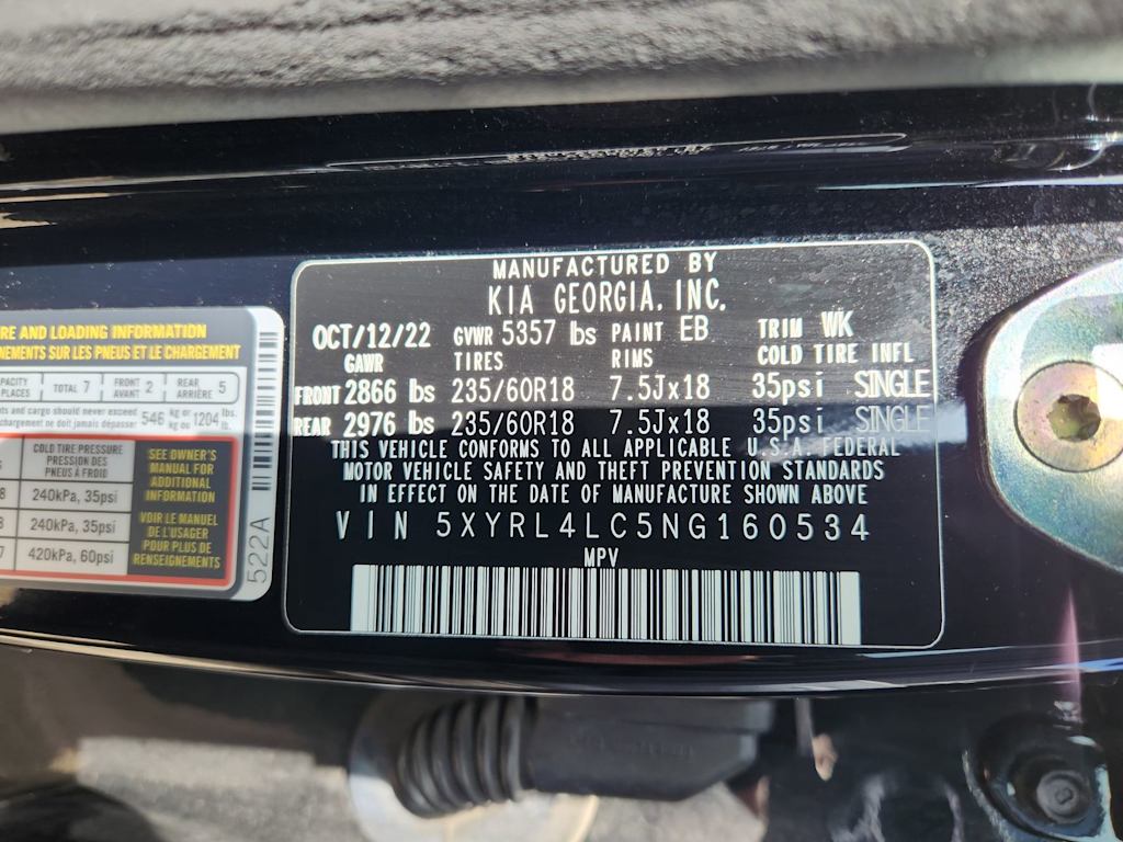 Thumbnail: 2022 Kia Sorento - 16