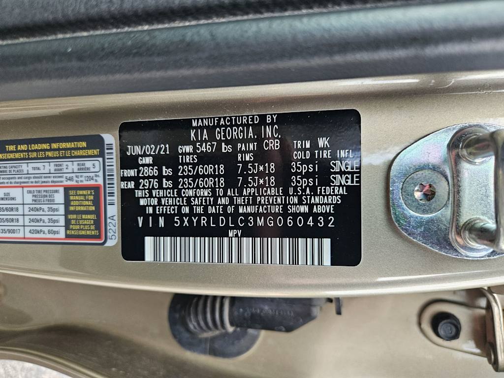 Thumbnail: 2021 Kia Sorento - 16