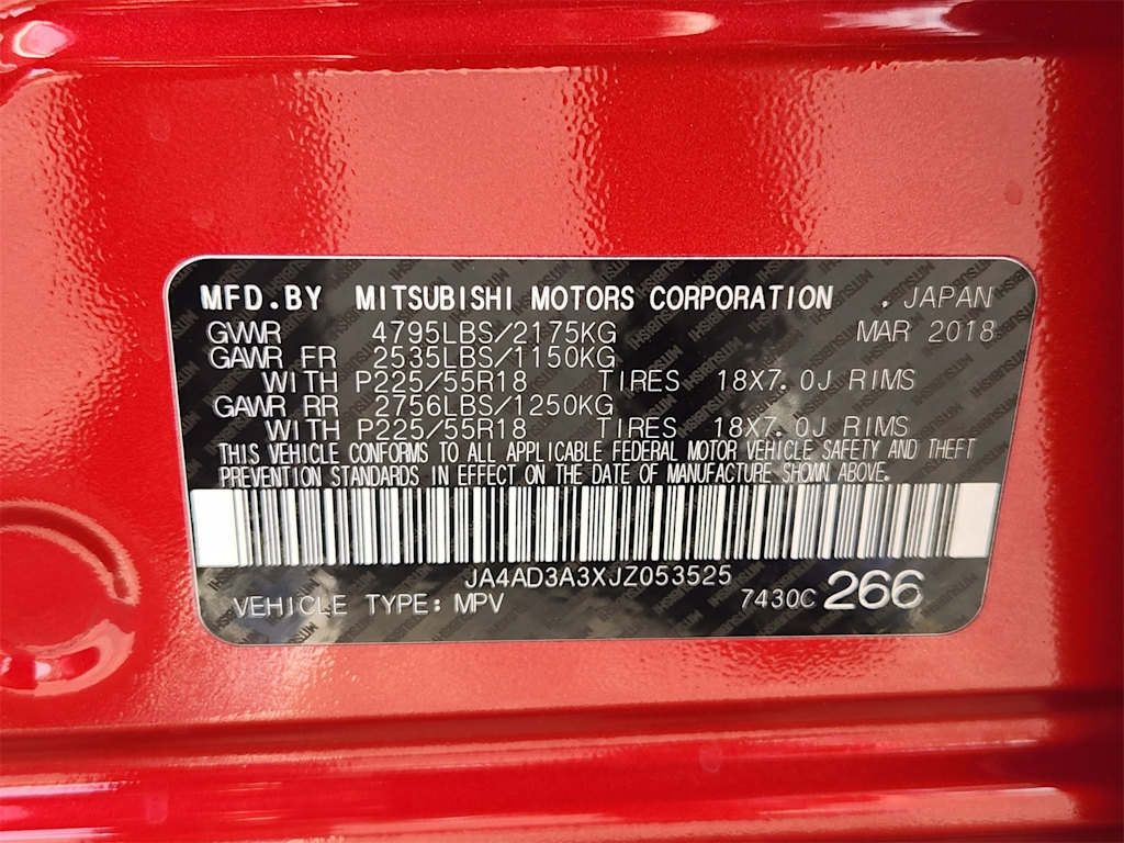 Thumbnail: 2018 Mitsubishi Outlander - 17