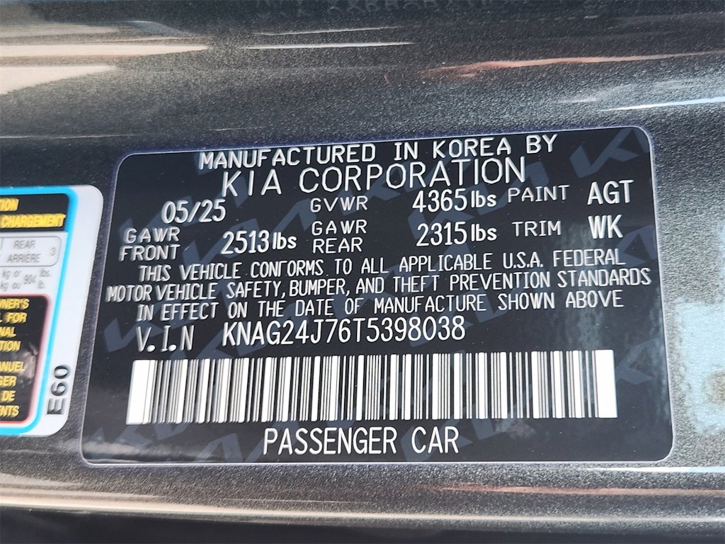 Thumbnail: 2026 Kia K5 - 17