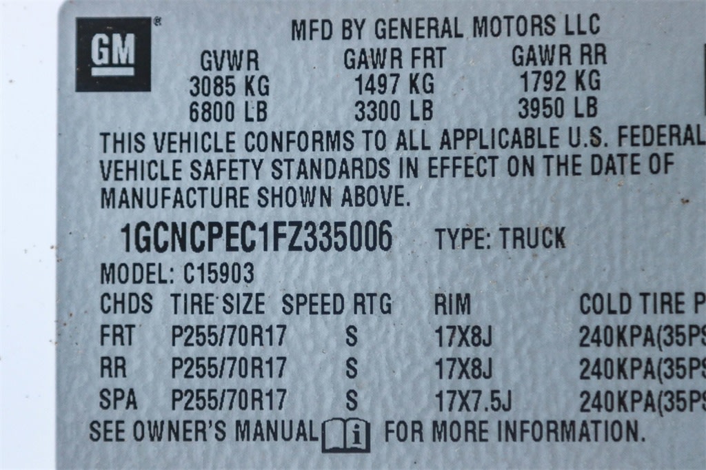 Thumbnail: 2015 Chevrolet Silverado 1500 - 16