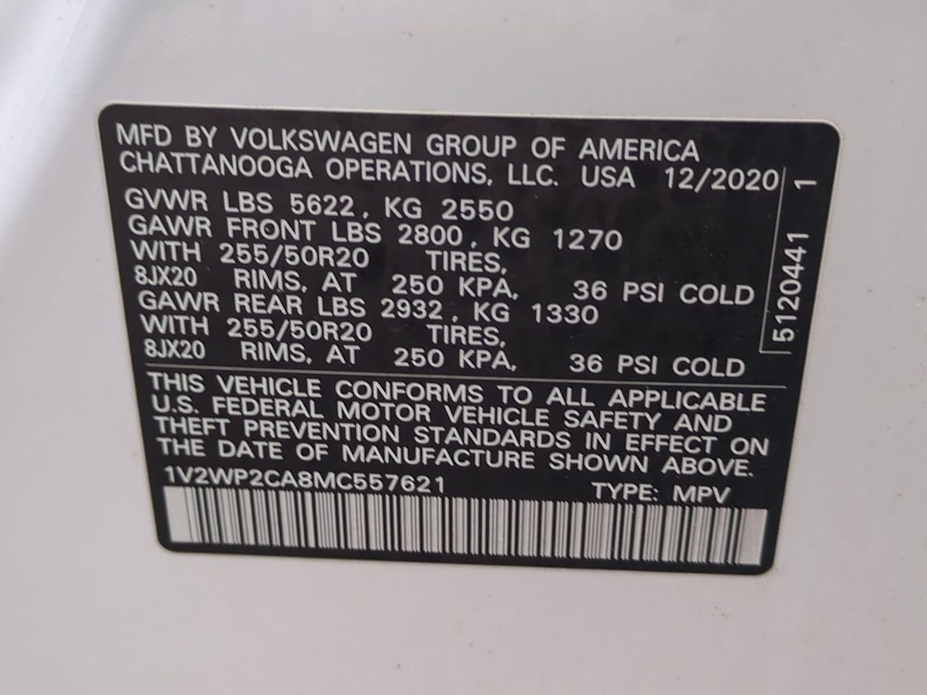 Thumbnail: 2021 Volkswagen Atlas - 19