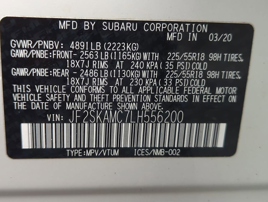 2020 Subaru Forester Sport 19
