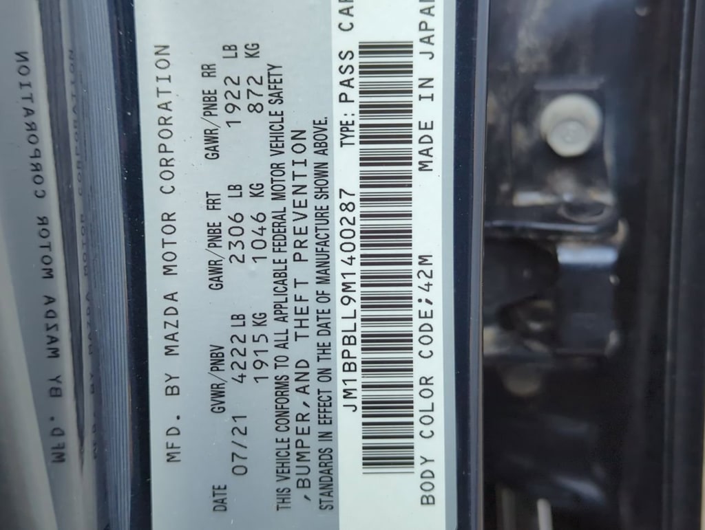 2021 Mazda Mazda3 Preferred 34