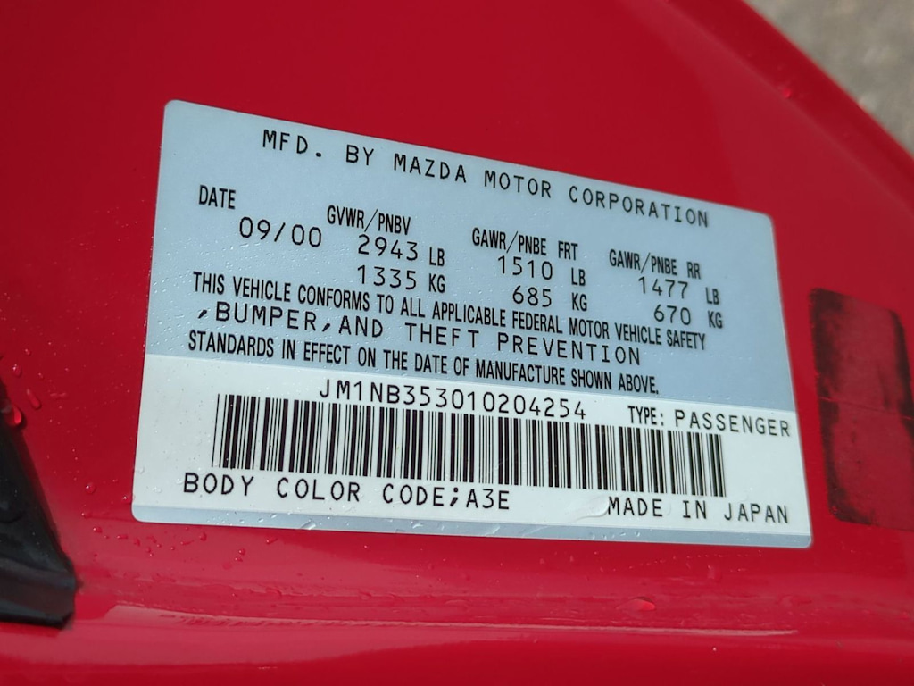 Thumbnail: 2001 Mazda MX-5 Miata - 31