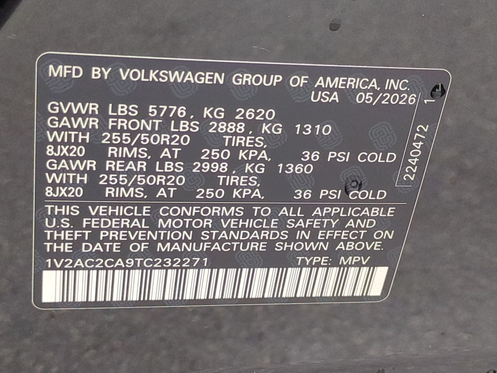 Thumbnail: 2026 Volkswagen Atlas - 19