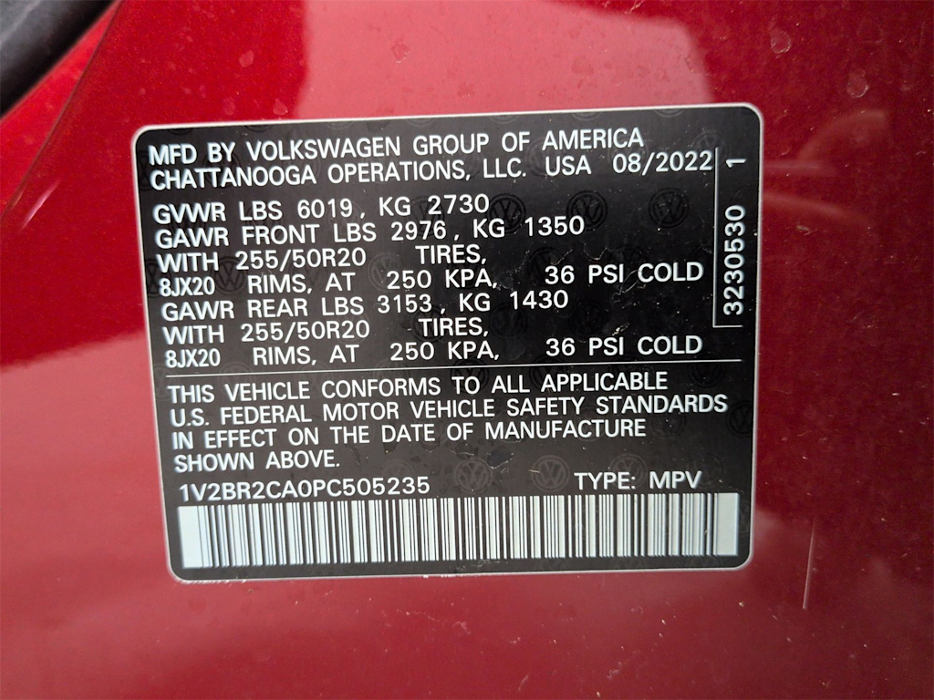 Thumbnail: 2023 Volkswagen Atlas - 20