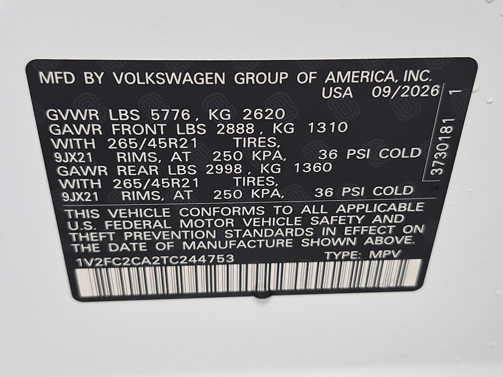 Thumbnail: 2026 Volkswagen Atlas - 18