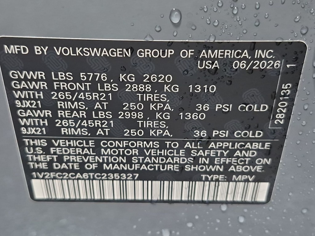 Thumbnail: 2026 Volkswagen Atlas - 20