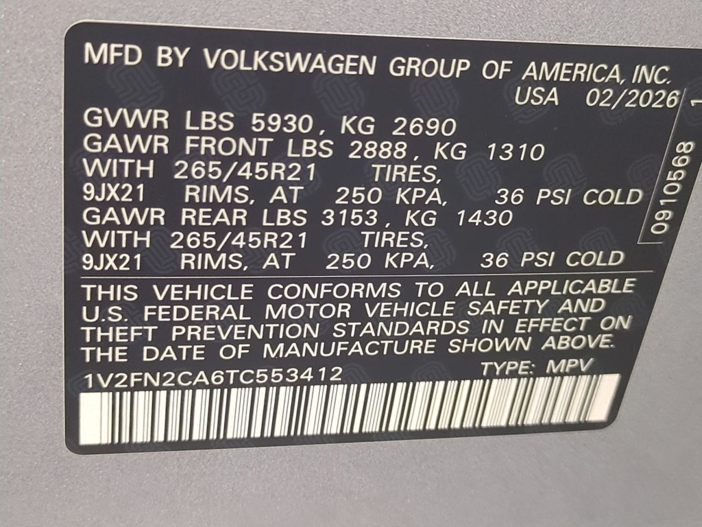 Thumbnail: 2026 Volkswagen Atlas - 19