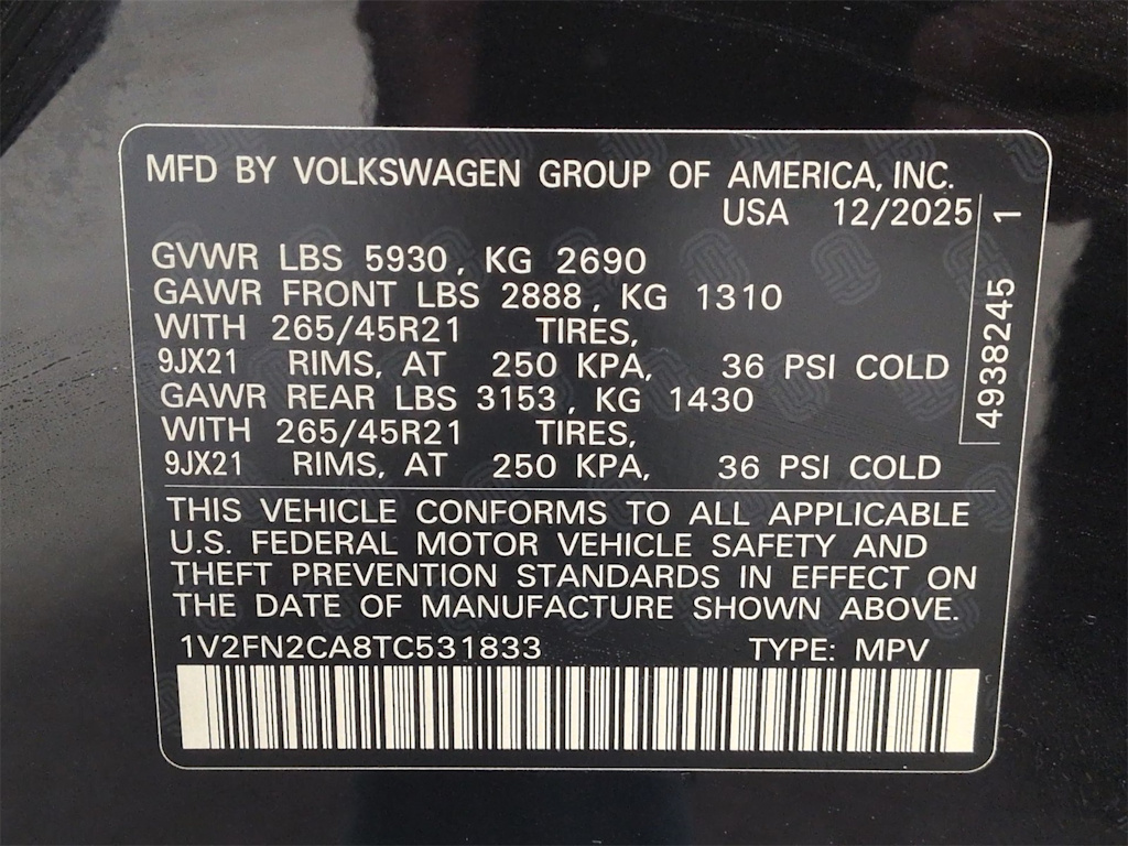 Thumbnail: 2026 Volkswagen Atlas - 41