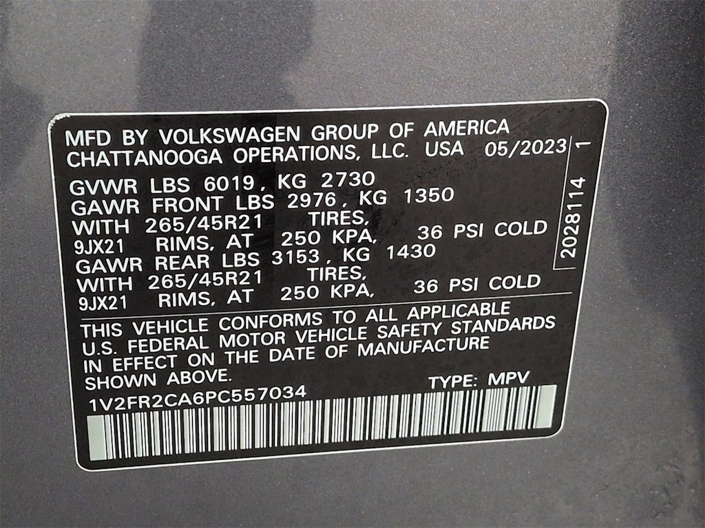 Thumbnail: 2023 Volkswagen Atlas - 20