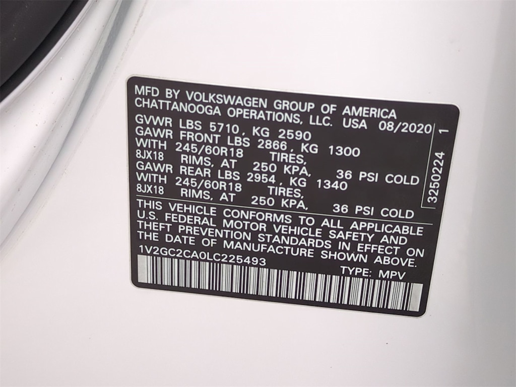 Thumbnail: 2020 Volkswagen Atlas - 20