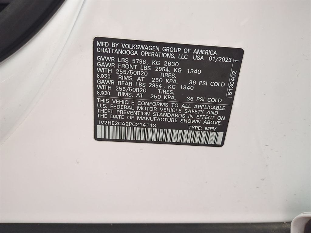 Thumbnail: 2023 Volkswagen Atlas - 20