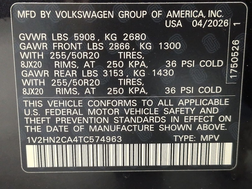 Thumbnail: 2026 Volkswagen Atlas - 20